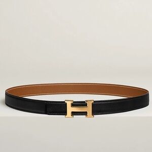 Hermes Mini Constance H Buckle Reversible Belt
